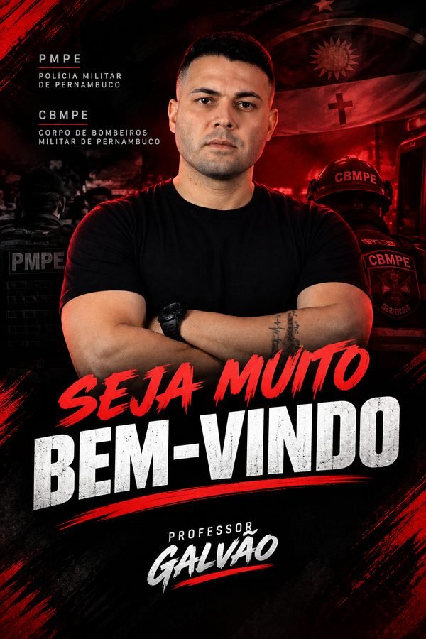 Capa do módulo de boas-vindas